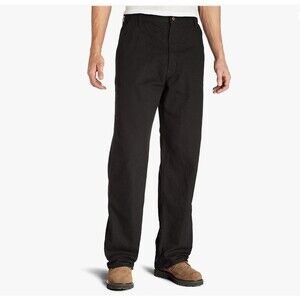 Carhartt 46 x 30 B11-BLK Regular Fit Washed Duck Utility Work Work Pant Dungaree